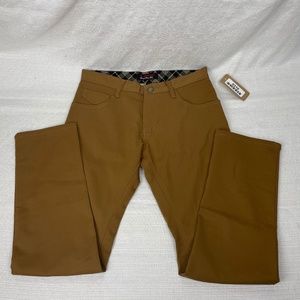 El General Men's Size 30W 30L Mustard Premium Denim Wear Zip Fly Pants #0218